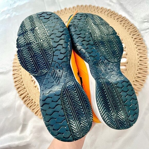 New Balance 996 KC996OGY Orange Tennis Sneakers Women's Size 6 - Picture 10 of 12